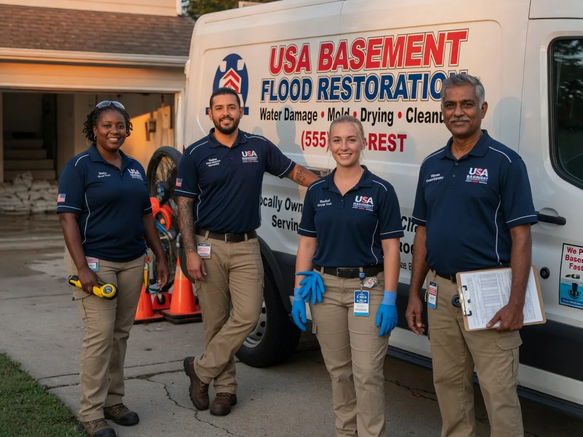 Basement Flood Cleanup company in Watford City, ND